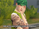 Sims 4 — [Sir Nate] Male Model Close Up Posepack by SirNateOfTheUnknown — 4 close up poses for your masculine sim, the