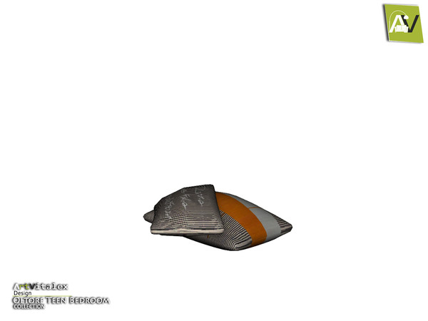Sims 3 — Oltorf Bed Pillows by ArtVitalex — - Oltorf Bed Pillows - ArtVitalex@TSR, Dec 2020