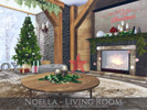 Sims 4 — Noella - Living Room by Rirann — $ 6803 Size: 7x6 Short Wall