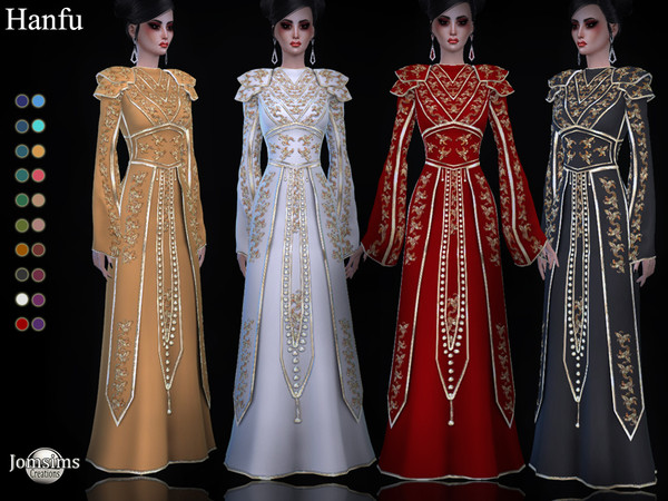The Sims Resource - Hanfu dress