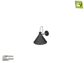 Sims 3 — Yucca Wall Lamp by ArtVitalex — - Yucca Wall Lamp - ArtVitalex@TSR, Dec 2020