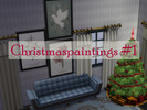 Sims 4 — Christmas paintnigs #1 by elinskaremark2 — Christmas paintings