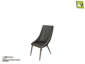 Sims 3 — Irving Dining Chair by ArtVitalex — - Irving Dining Chair - ArtVitalex@TSR, Dec 2020