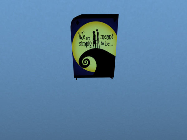 Sims 4 — TNBC poster by Tangled_charlie — A poster of the Jack's Quote ;We're simply meant to be on it 