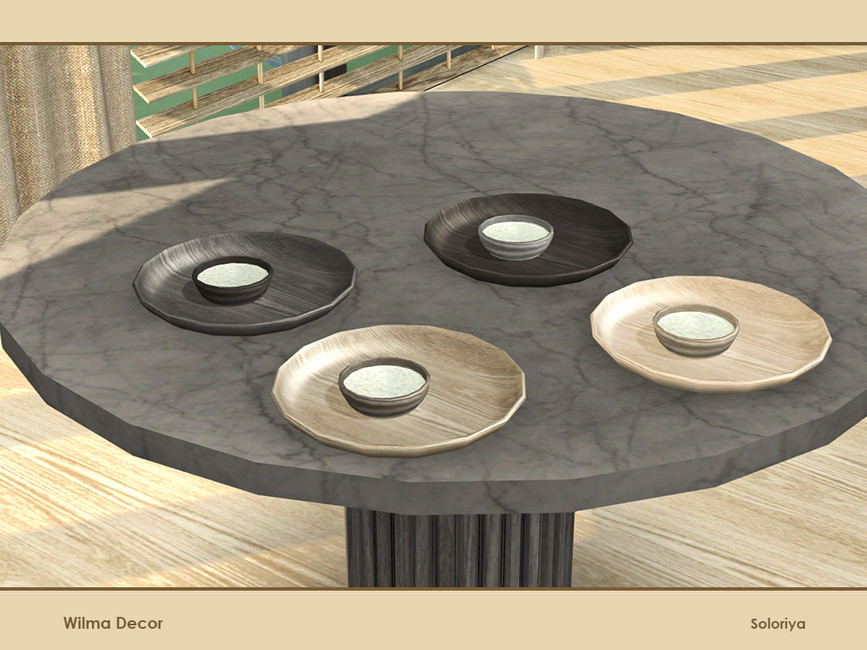 The Sims Resource Wilma Decor. Plates, v2