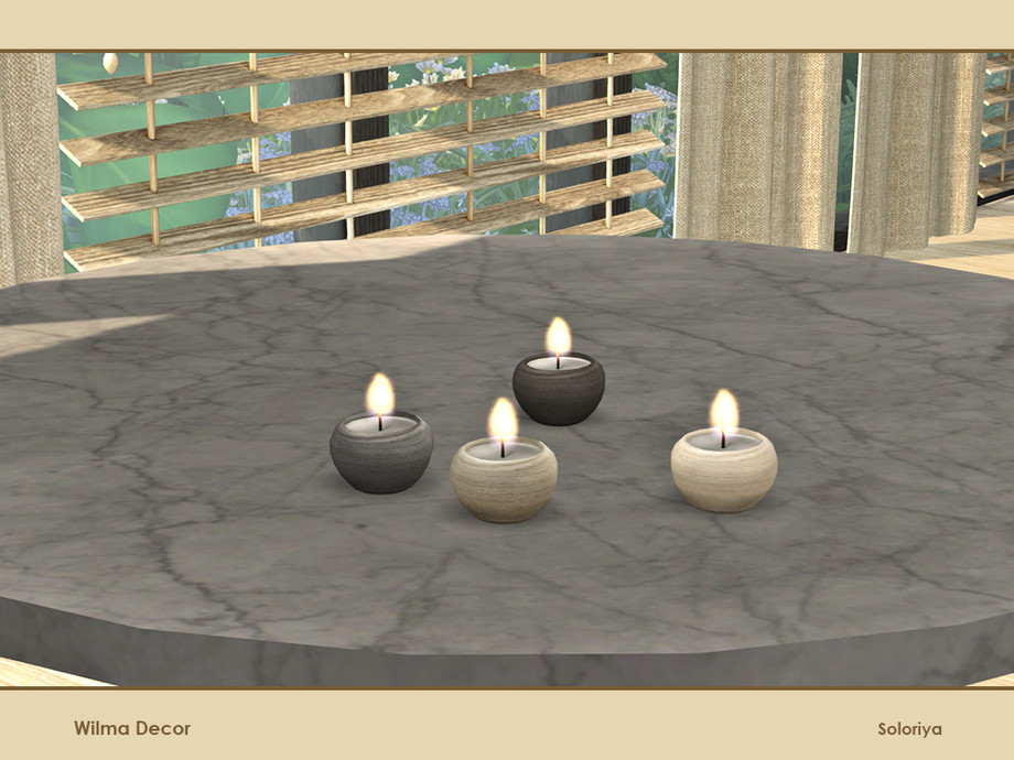 The Sims Resource - Wilma Decor. Candle