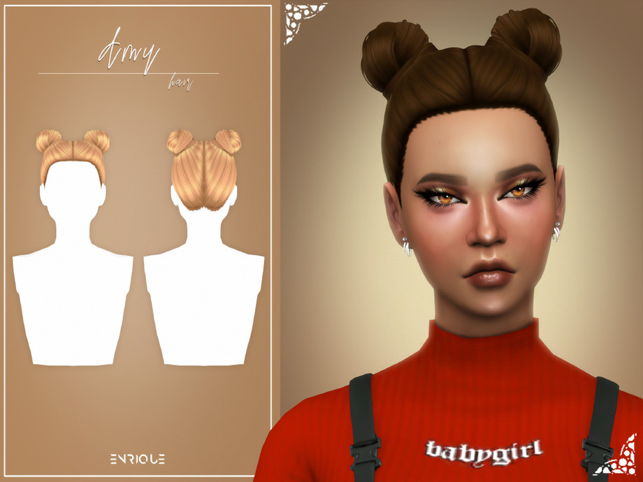 The Sims Resource - Amy Hairstyle
