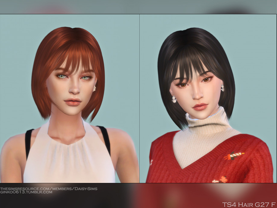 Sims 4 Female Hair