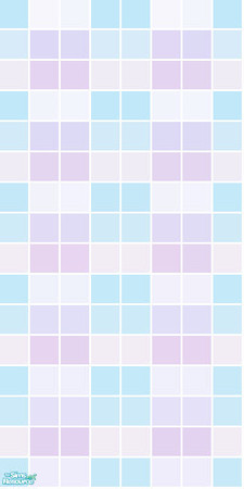 Sims 2 — Vincent Tile Set - Blue Wall by s00z — 