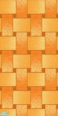 Sims 2 — Retro Weave by s00z — Vintage design 'simmed' by s00z