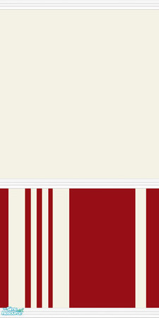 Sims 2 — Red Racing Stripes - 6 by Girl-from-mars — Part of the Red Racing Stripes Set