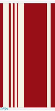 Sims 2 — Red Racing Stripes - 3 by Girl-from-mars — Part of the Red Racing Stripes Set