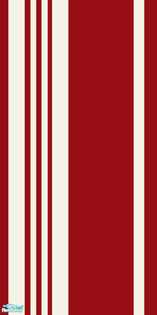 Sims 2 — Red Racing Stripes - 1 by Girl-from-mars — Part of the Red Racing Stripes Set