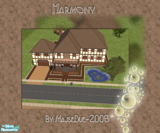 Sims 2 — Harmony by majsedue — This is the place for a great home whit lot a space.