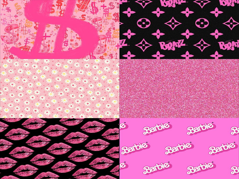 pink barbie louis vuitton wallpaper