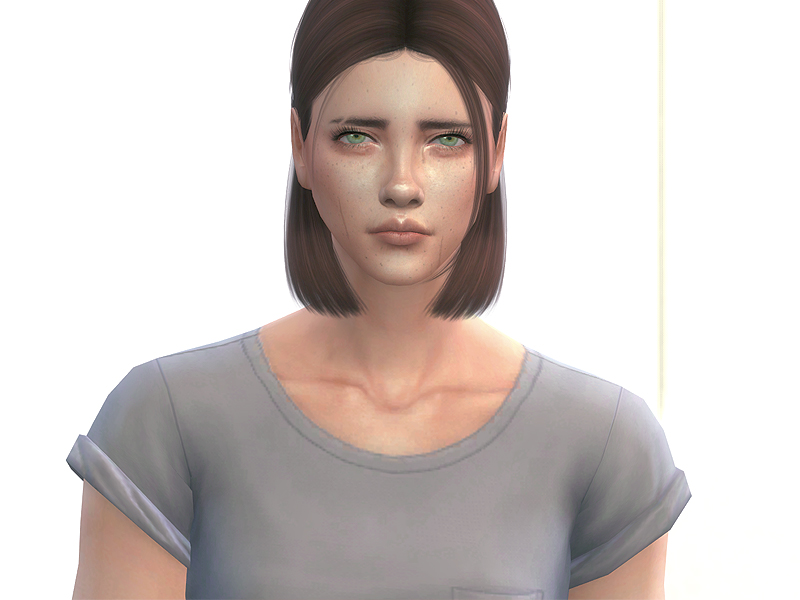 Mod The Sims - WCIF Hairstyle similar to Ellie's (TLOU)