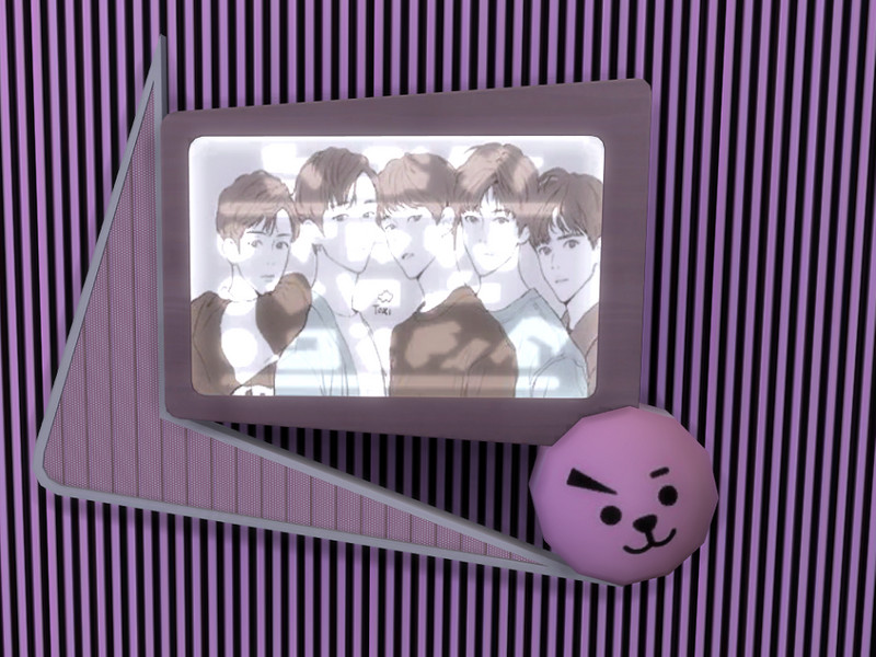 Sims 4 It's a K Pop Thing Wall Art by seimar8