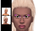 Sims 4 — LGBTQA EyeShadow  by gamewithcraig02 — With a warm contrast of colourful colours E.G pink,purple and a hint of