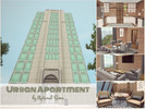 Sims 3 — Urban Apartment 1 by Natural_Sims — A modern urban apartment for your Sims. It contains one bedroom, an open