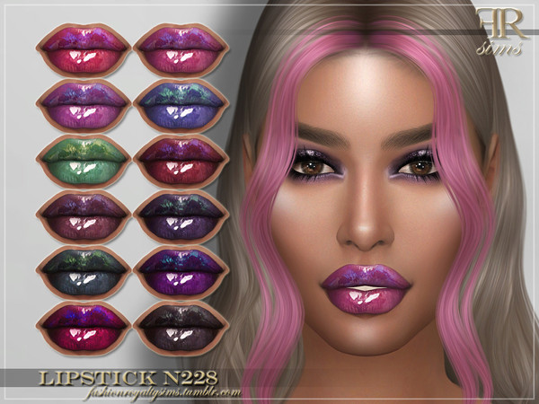 The Sims Resource - Lipstick N228