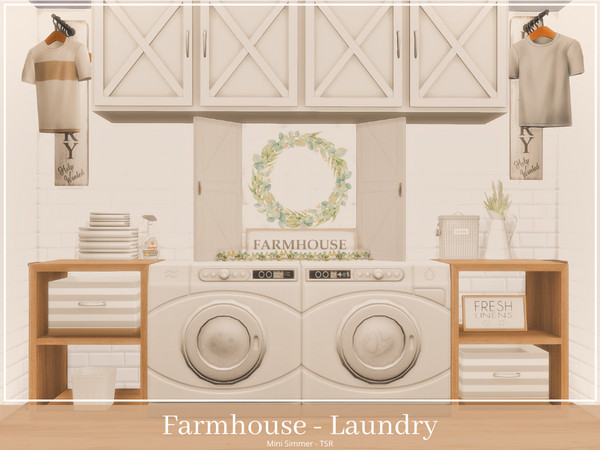 The Sims Resource - Farmhouse Laundry