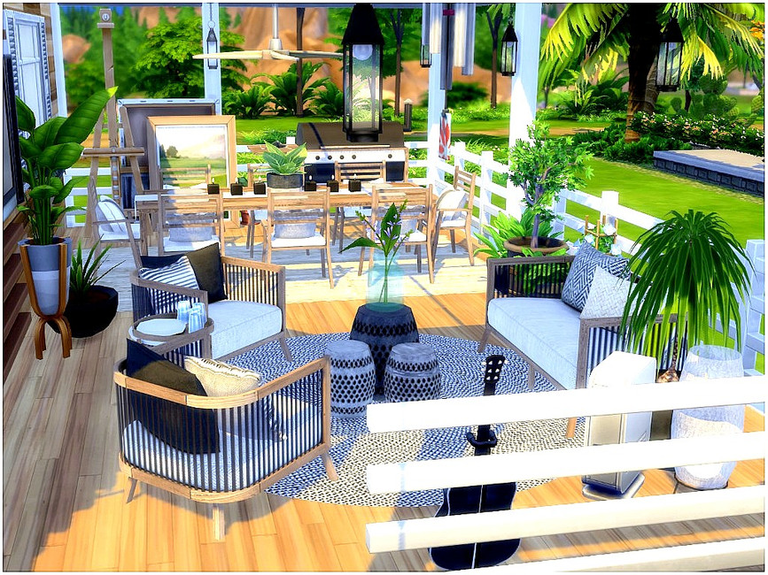 The Sims Resource Summer Porch