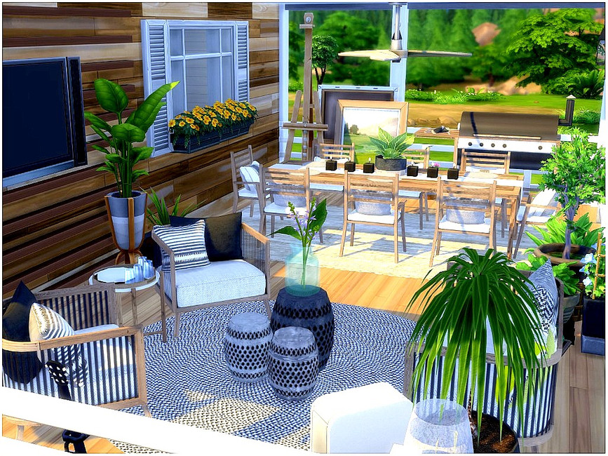 The Sims Resource Summer Porch