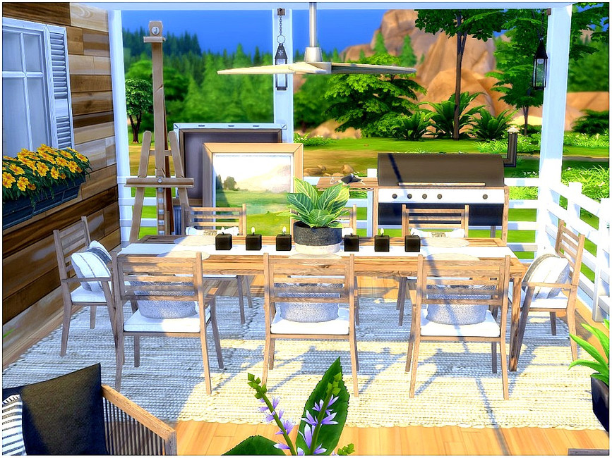 The Sims Resource Summer Porch