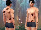 Sims 4 — Shadowhunters TV runes by kvicka — I tired to create tattoos of Shadowhunters runes, with placement based on the