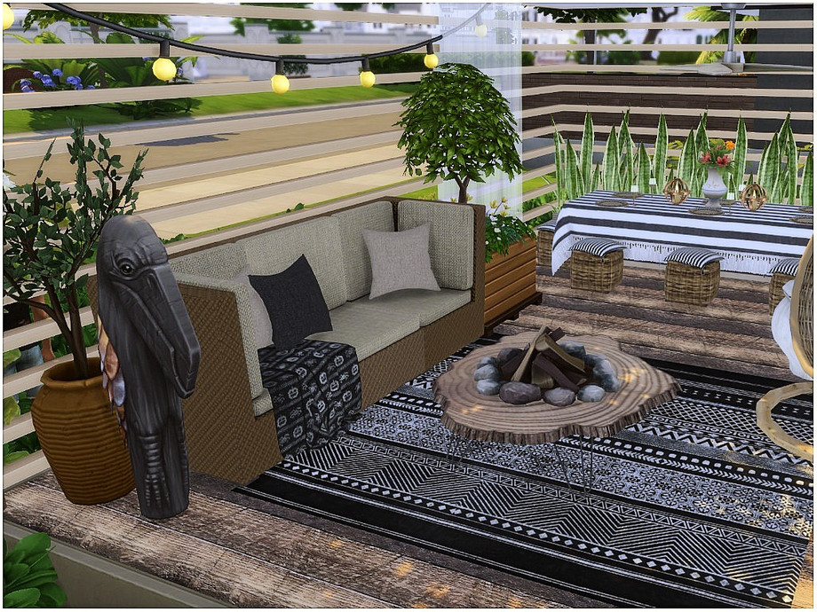 Sims 4 Porch Ideas
