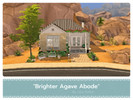 Sims 4 — Brighter Agave Abode by LizzyBolton — Sul sul my little simmers! This house is a renovation of the Agave Abode