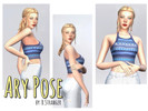 Sims 4 — Ary Pose by BStranger — There are three beautiful pose
