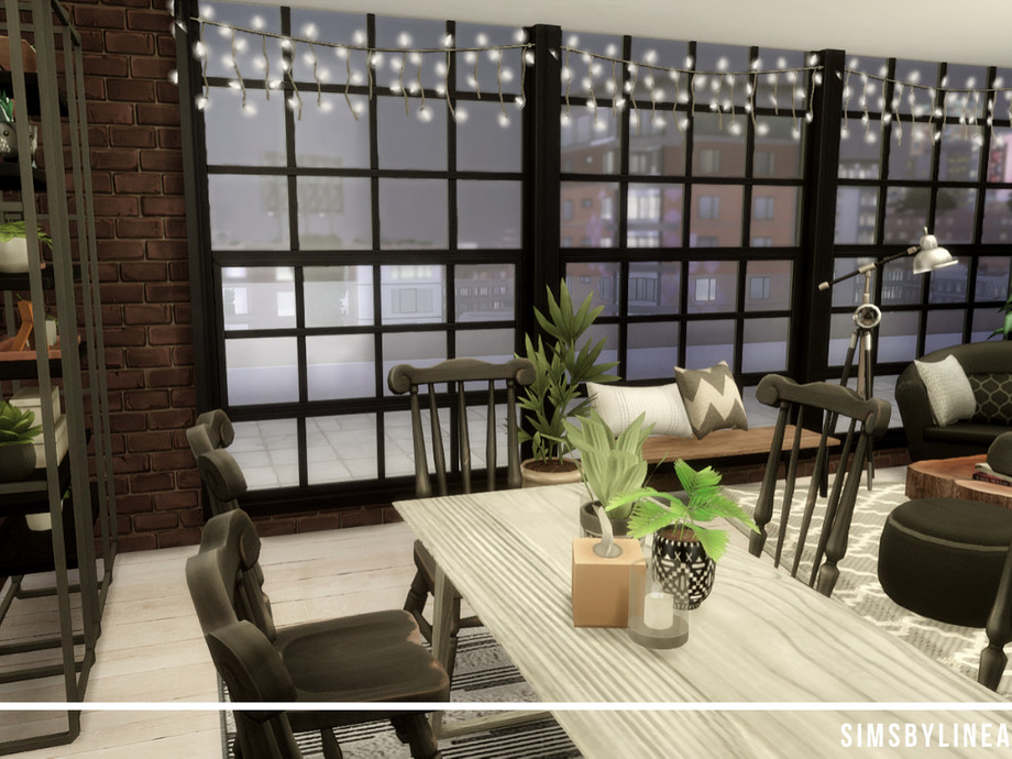 The Sims Resource - Industrial Living Room