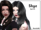 Sims 4 — Skye Lipstick by Karmila66 — Basegame compatible 13 swatches