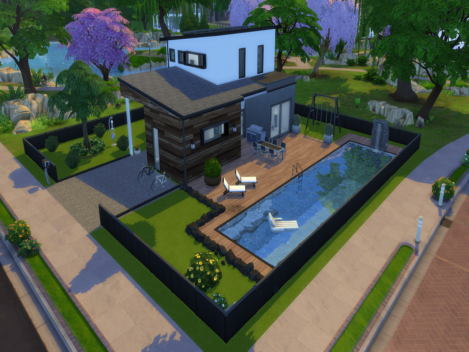 Sims 4 Maison Moderne Plan | Ventana Blog