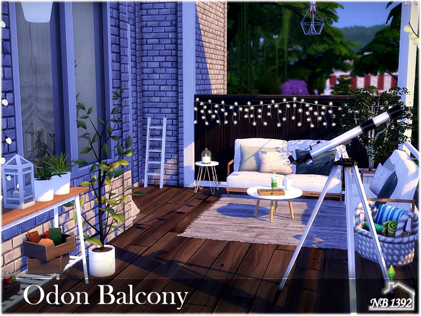 The Sims Resource Odon Balcony