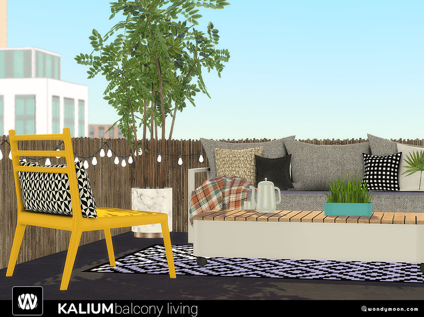 The Sims Resource Kalium Balcony Living