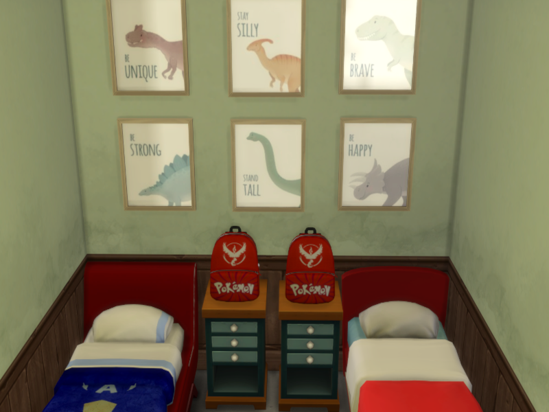 The Sims Resource - Dino Kid Art