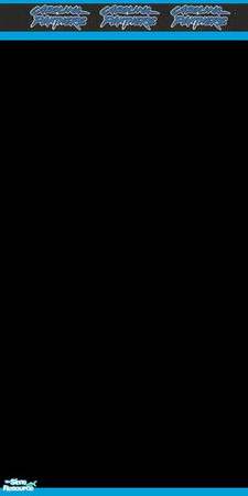 Sims 2 — NFL Panthers Walls - 4 by fionnababygirl — part of the NFL collection inspired by my hubby. Enjoy :)