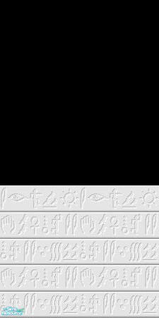 Sims 2 — Black and White Egyptian by TSR Archive — 
