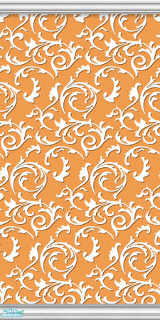 Sims 2 — Studio K Elegance - Papaya by StudioKhagerks — 15-28 of 28 colors. Can be found under Wallpapers. Coordinates