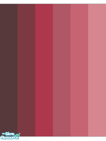 Sims 2 — Garnet Symphony Wall Collection by stitchy — Six piece collection featuring richly coloured walls in various