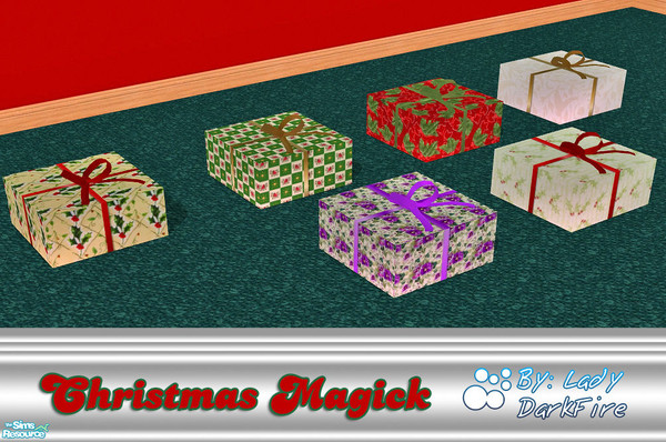 Sims 2 — Christmas Magick by Lady Darkfire — Christmas waves a magick wand over the Sim world, and behold, everything is
