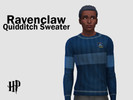 Sims 4 — Ravenclaw Quidditch Sweater by Livvy1811 — Hogwarts house Ravenclaw quidditch sweater. Inspired by Harry Potter 