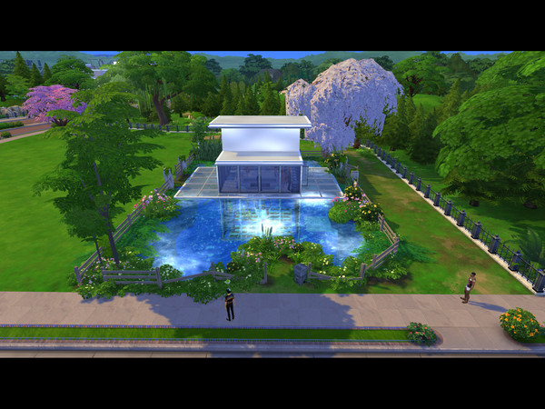 Sims 4 — Underwater Club by AlolanShiro by AlolanShiro — Alola again! I built this nightclub for my game and I wanted to