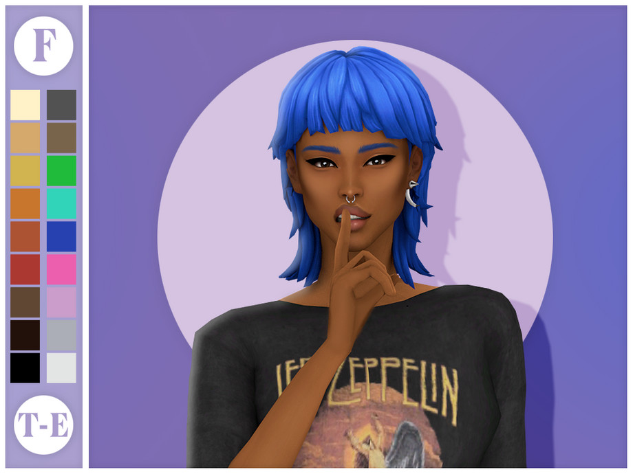 New Sims 4 Hair CC Hairstyle
