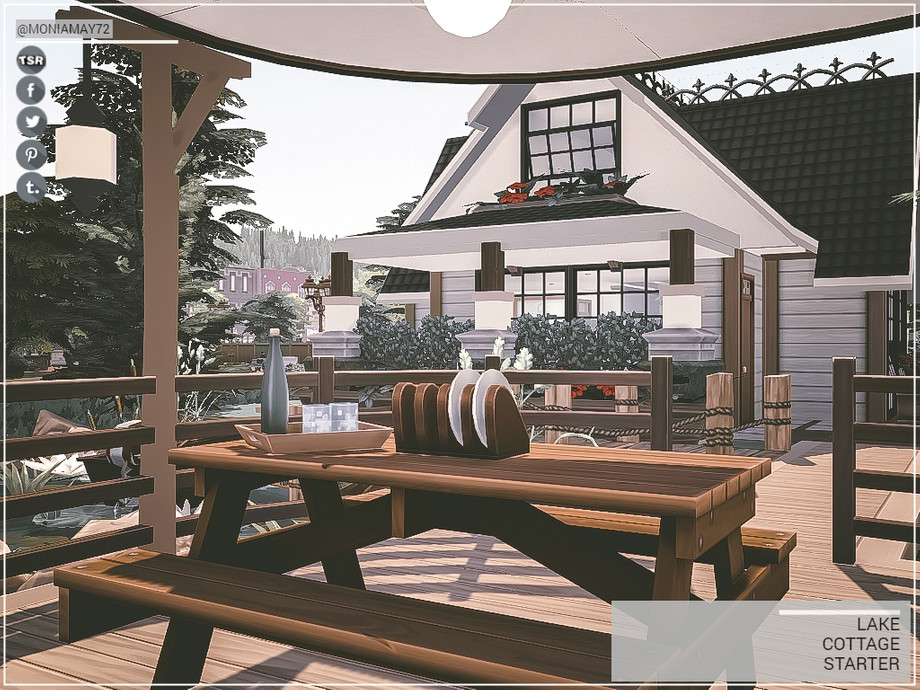 The Sims Resource Lake Cottage Starter