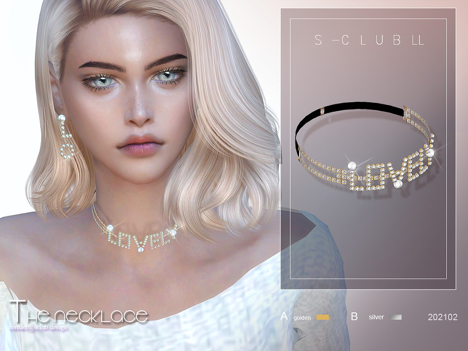The Sims Resource S Club Ts4 Ll Necklace 202102