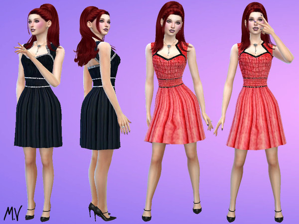 The Sims Resource - Beautiful Elegant Dress