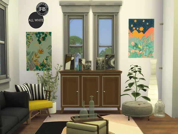 Sims 4 — Farrow and Ball Paint - All White by Manon4562 — This the All White tint of paint from Farrow&Ball <3